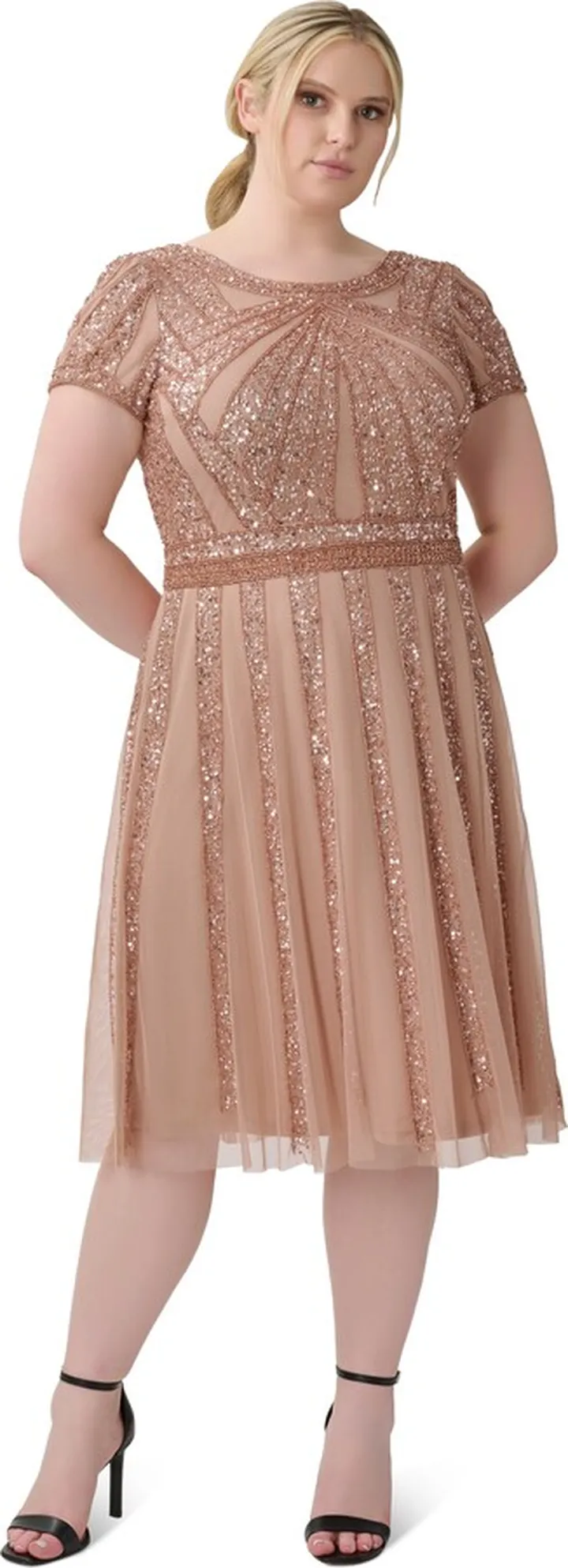 Short Sleeve Cocktail Dress