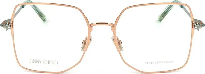 Jimmy Choo Eyewear Square Frame Glasses