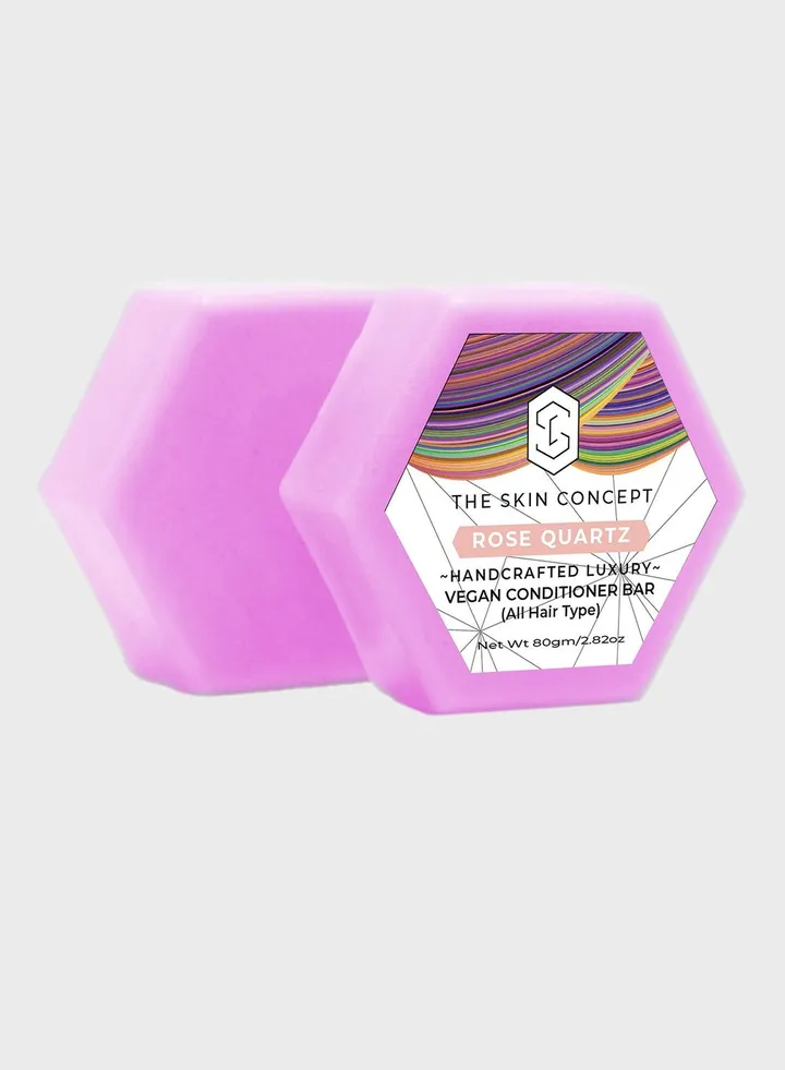 Vegan Conditioner Bar - Rose Quartz