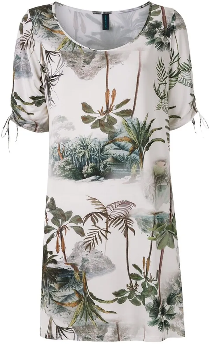 Batuira printed jersey tunic