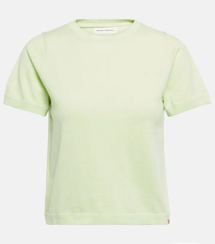 N°267 Tina cotton and cashmere T-shirt