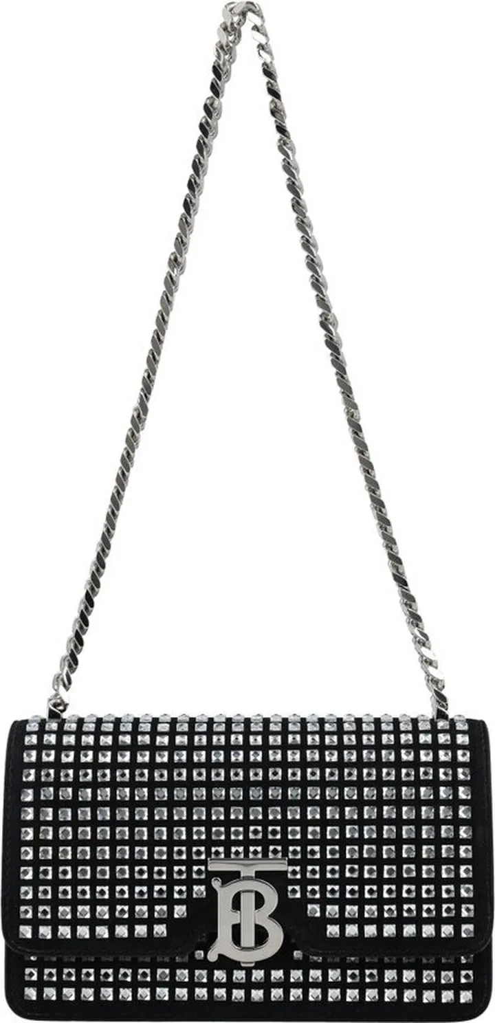 Burberry Crystal Embellished Mini Should Bag