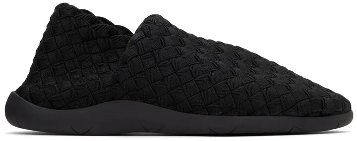 Bottega Veneta Black Intrecciato Sneakers