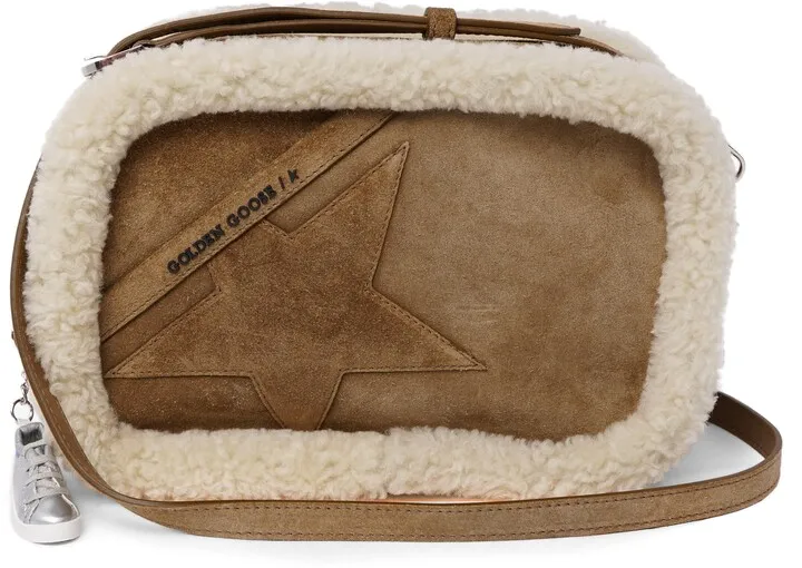 Star Genuine Shearling Camera Bag