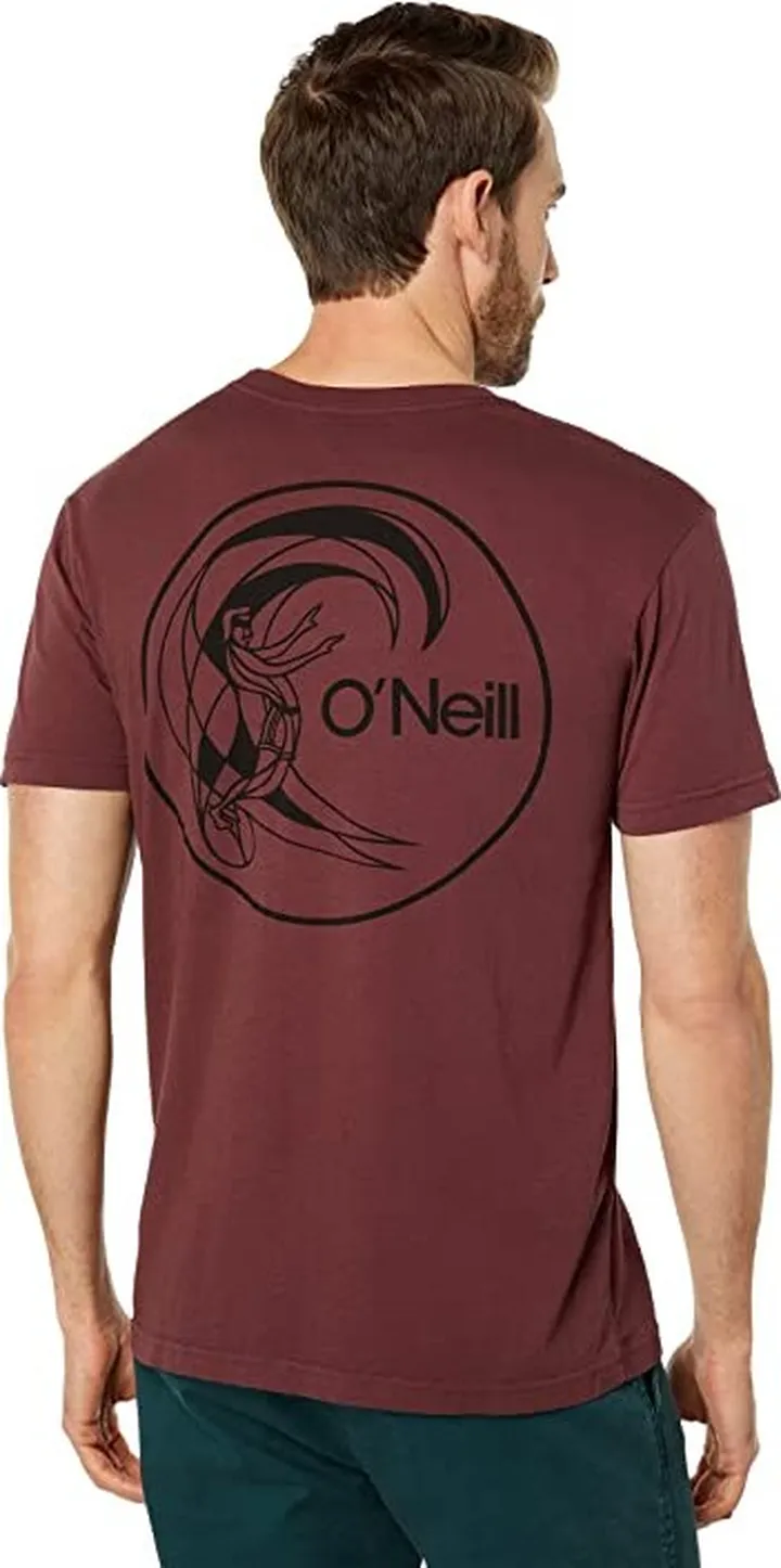 O'Neill Mythic Circle Short Sleeve Tee (Huckleberry) Men's Clothing