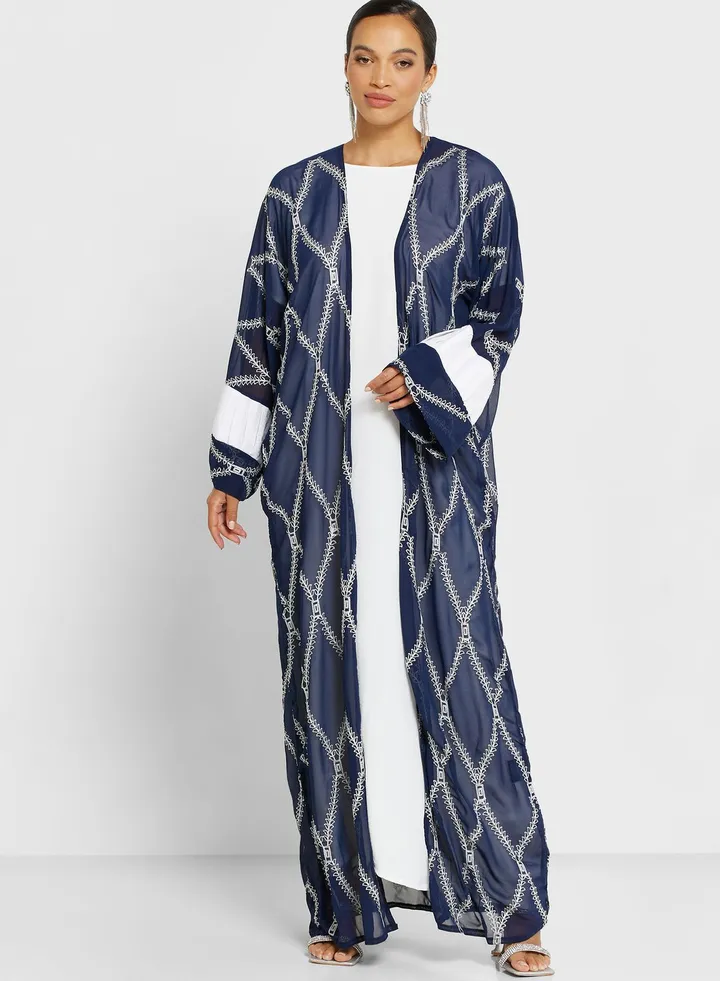 Embroidery Detail Abaya