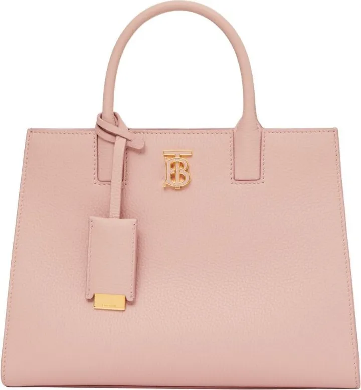 Burberry Mini Leather Frances Tote Bag