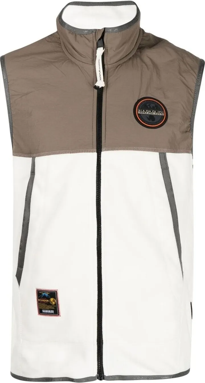T-Ambato high-neck zip-up gilet