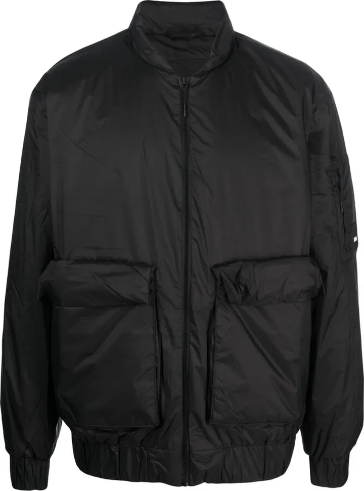 Pouch Pockets Bomber Jacket