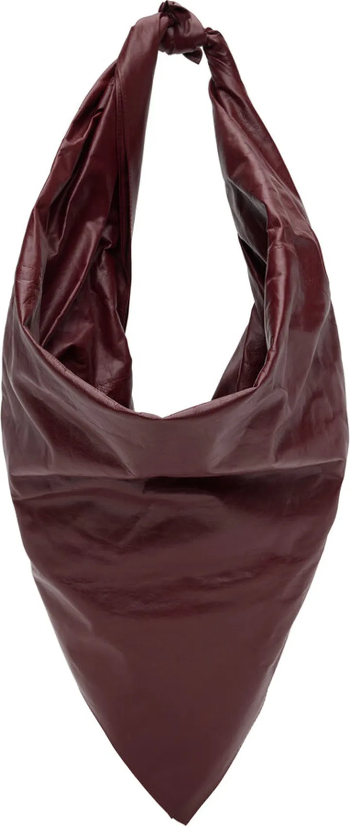 Bottega Veneta Burgundy Foulard Bag