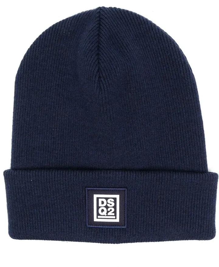 Logo-Patch Beanie Hat