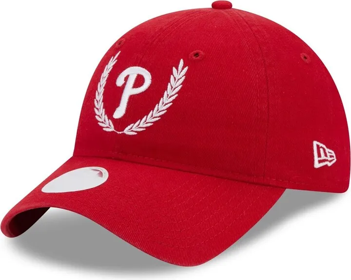 Women's New Era Red Philadelphia Phillies Leaves 9TWENTY Adjustable Hat
