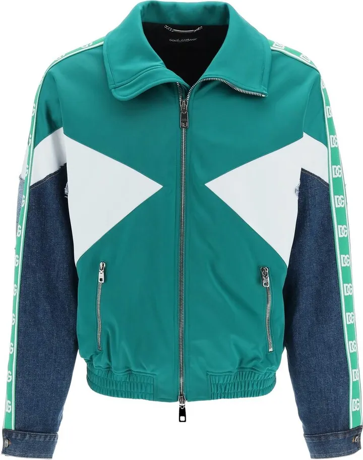 Patchwork Track Jacket