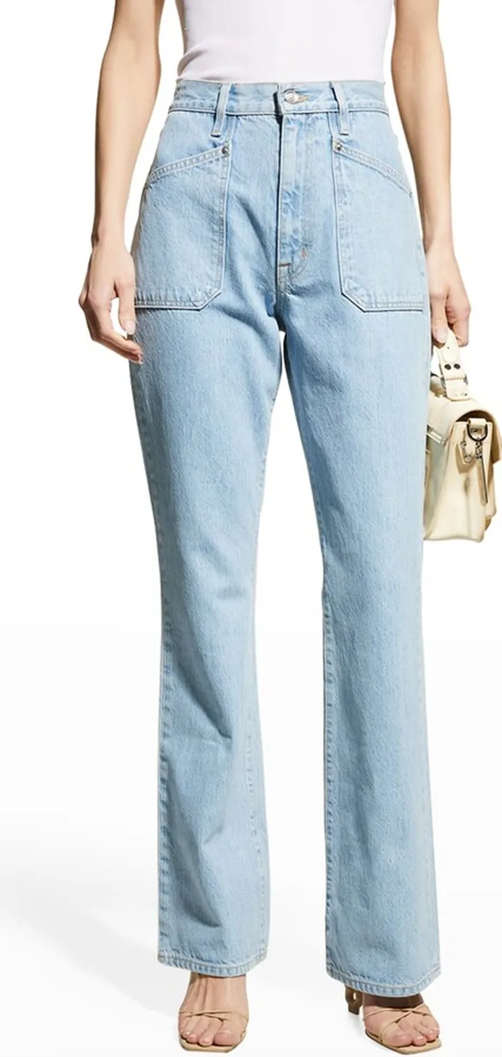 Charlotte Bootcut Cargo Jeans