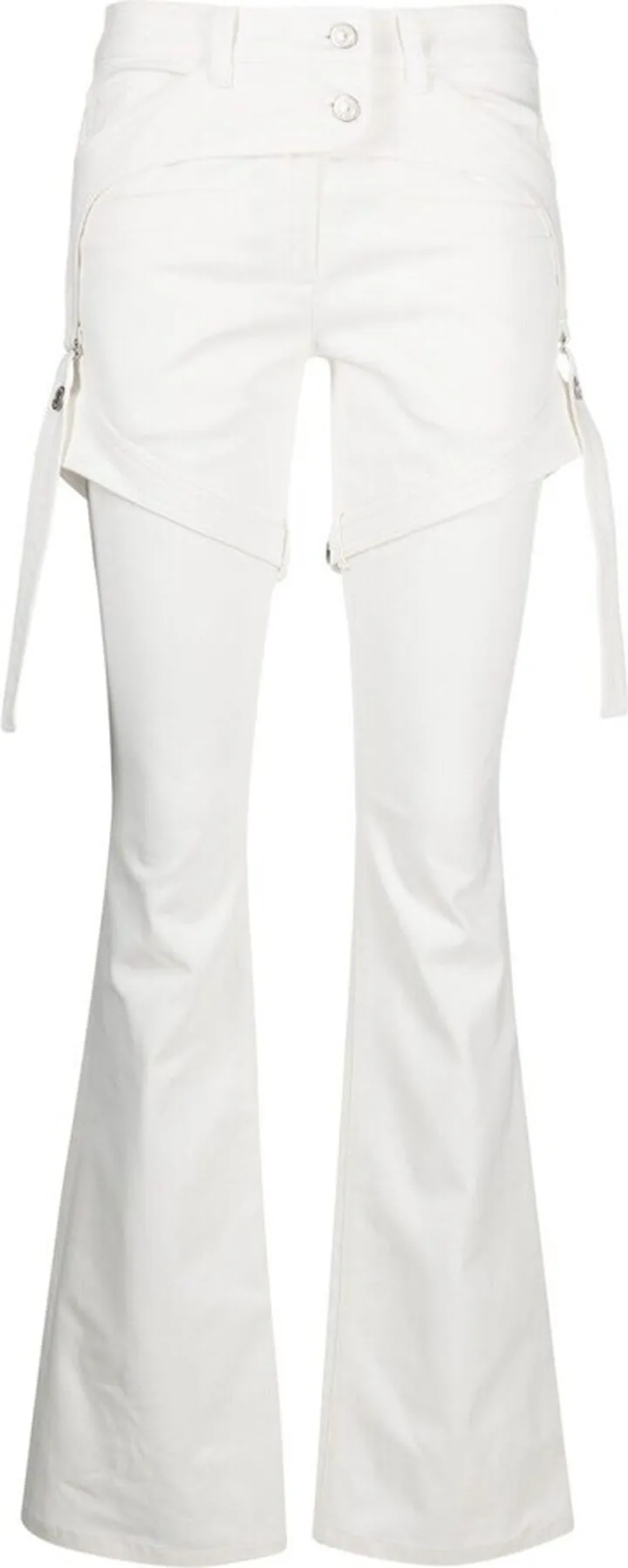 Straight-Leg Cotton Trousers
