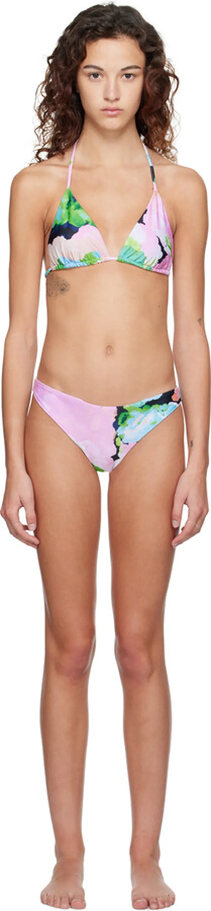 Stine Goya Multicolor Arum & Dhalia Bikini Set