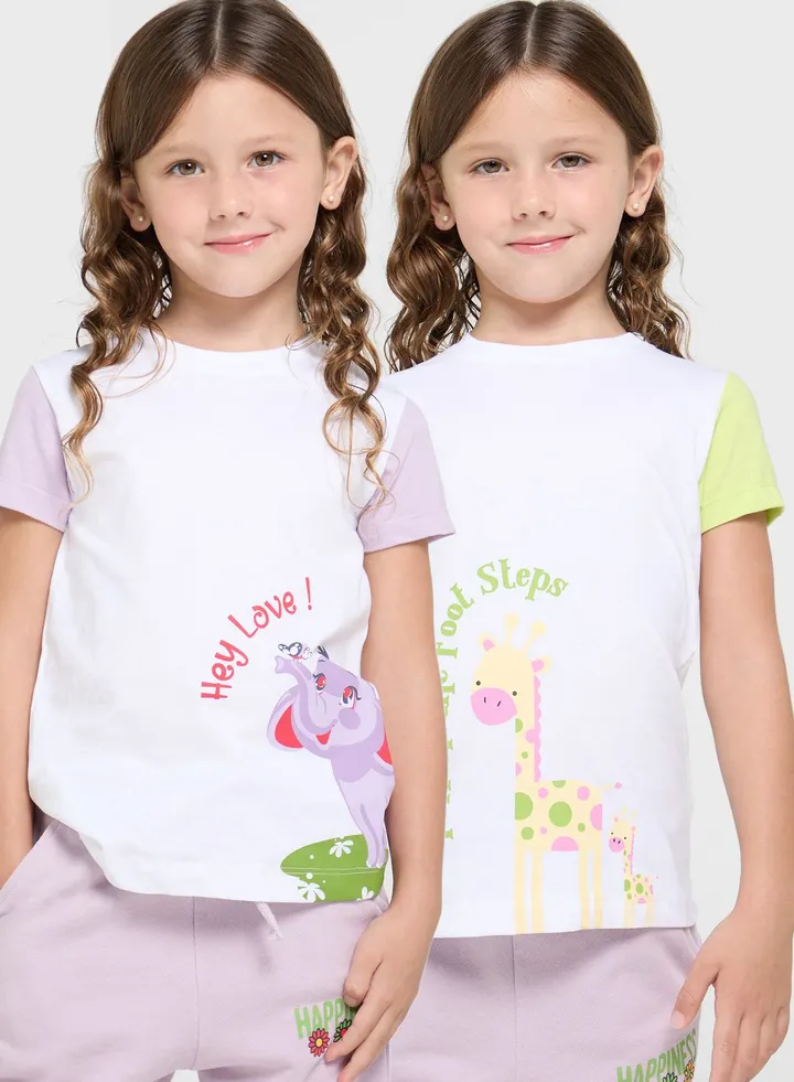 Pack Of 2 Tees