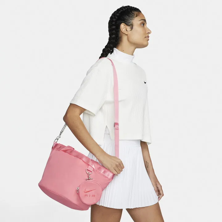Nike Women's Air Futura Luxe Tote (10L) in Pink