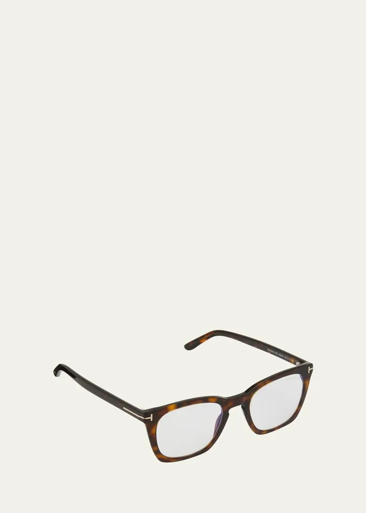 Men's Ft5736 Blue-Block Optical Frames