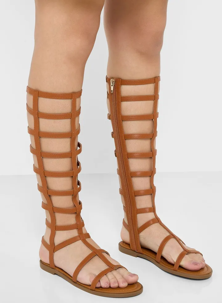 Gladdis Flat Sandals