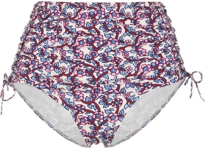 Floral-Print Bikini Bottoms