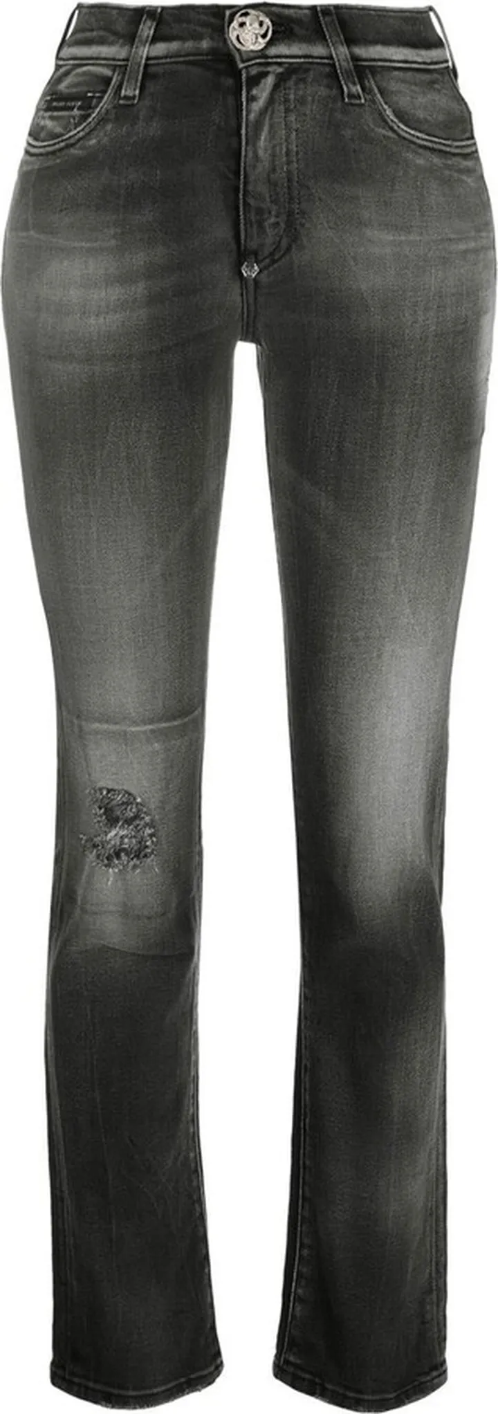 Logo-Plaque Denim Jeans