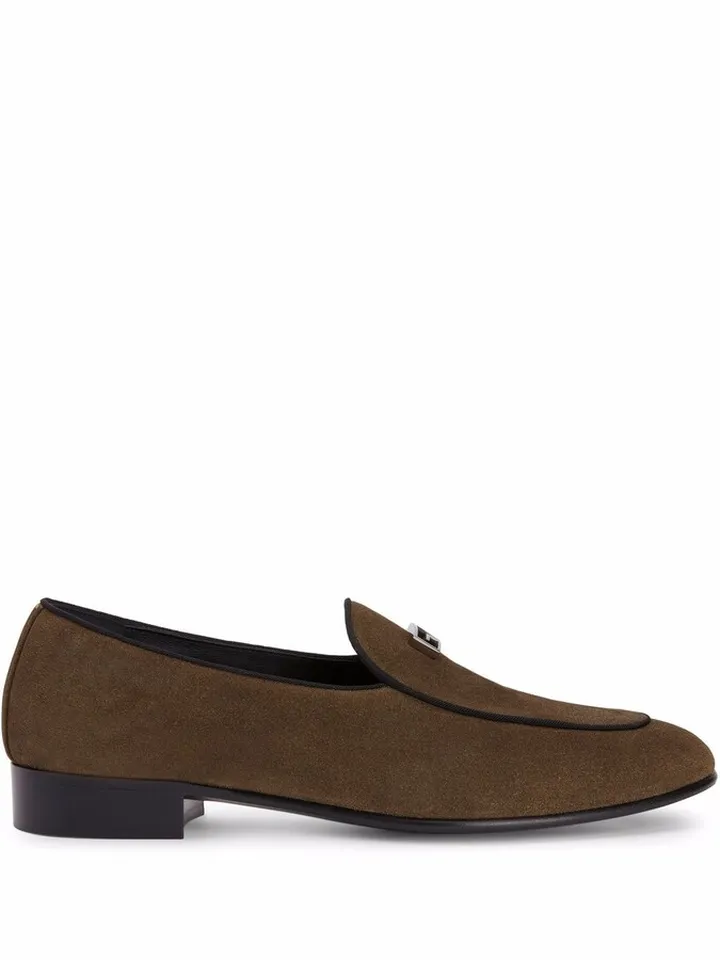 GZ Rudolph suede loafers