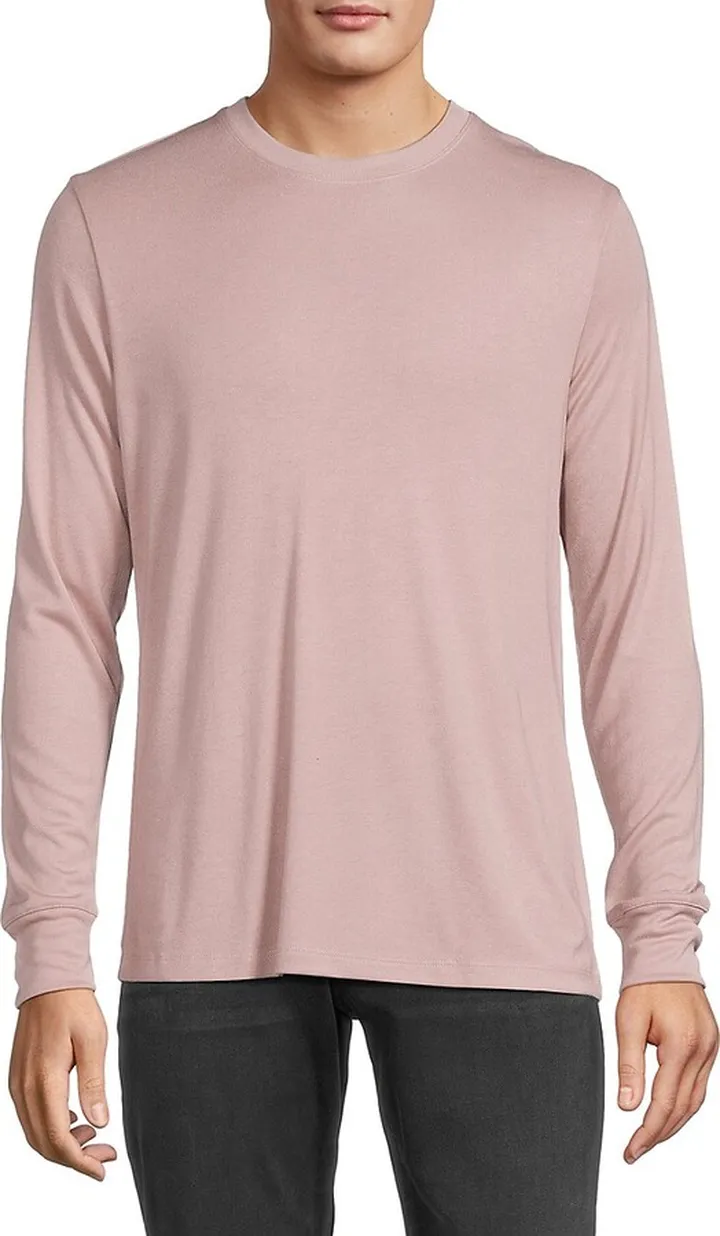 Ribbed Long Sleeve T-Shirt