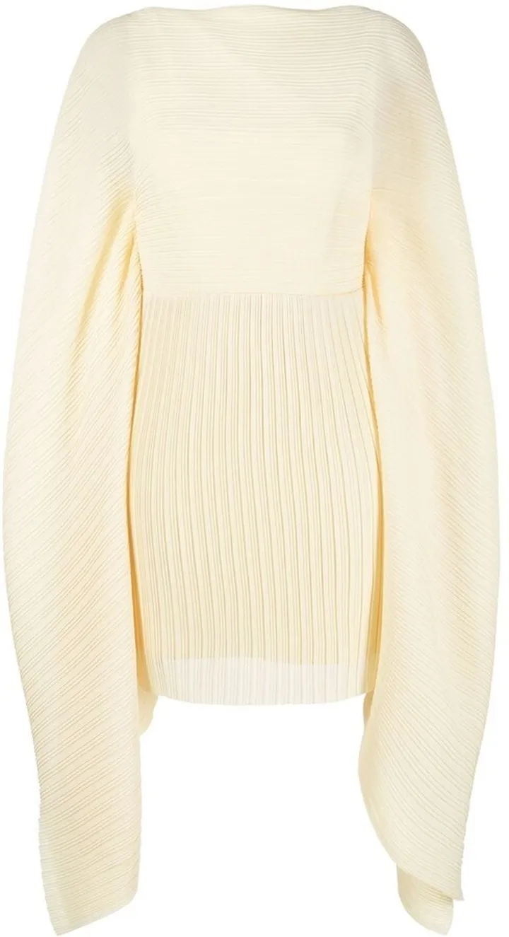 Chanton oversized-sleeves dress