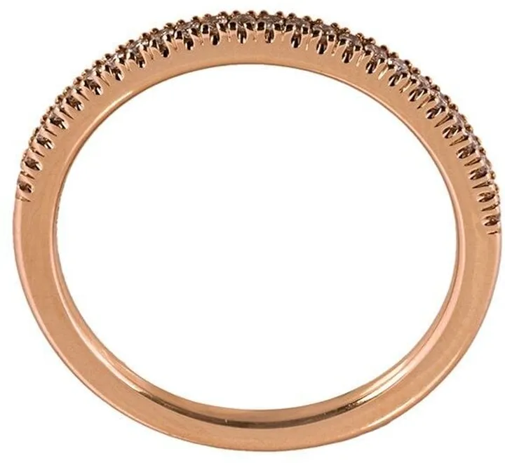 18 Kt Rose Gold Diamond Pave Ring