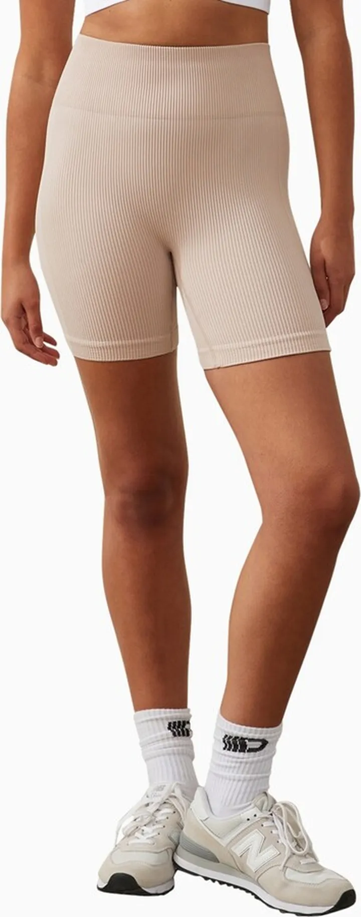 Cotton On Body Women's Seamless Rib Bike Shorts