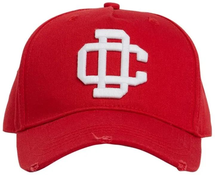 Dc Logo Cotton Canvas Baseball Hat