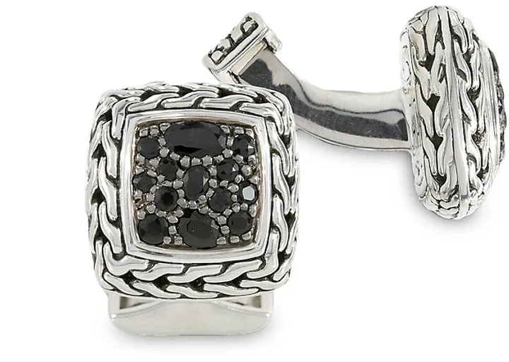 Sapphire Square Cuff Links