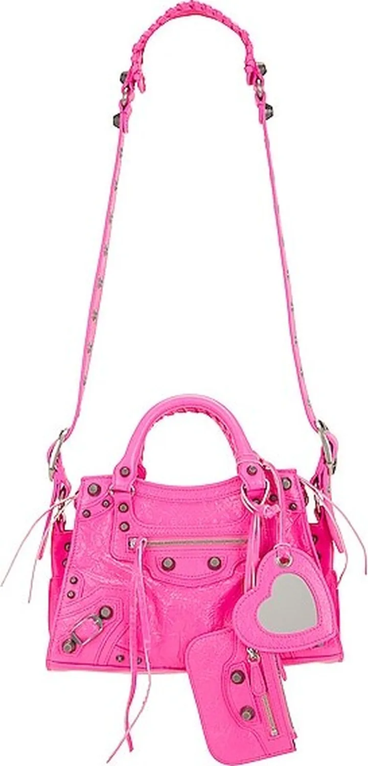 Balenciaga Xs Neo Cagole Bag in Pink
