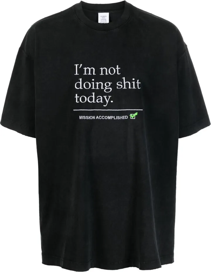VETEMENTS- Logo T-shirt