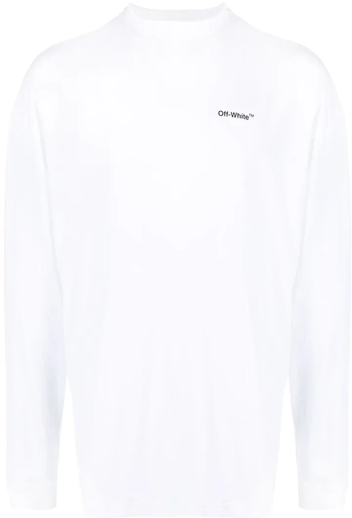 Caravaggio Arrows-print mock-neck T-shirt