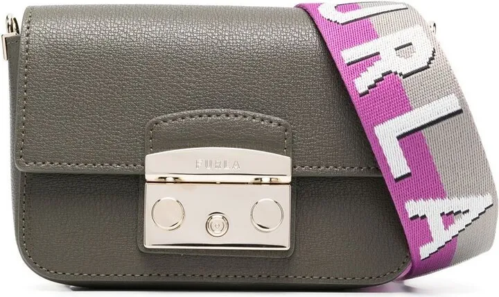 Metropolis logo-strap shoulder bag