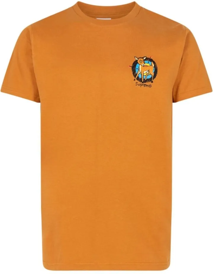 Deer crew neck T-shirt