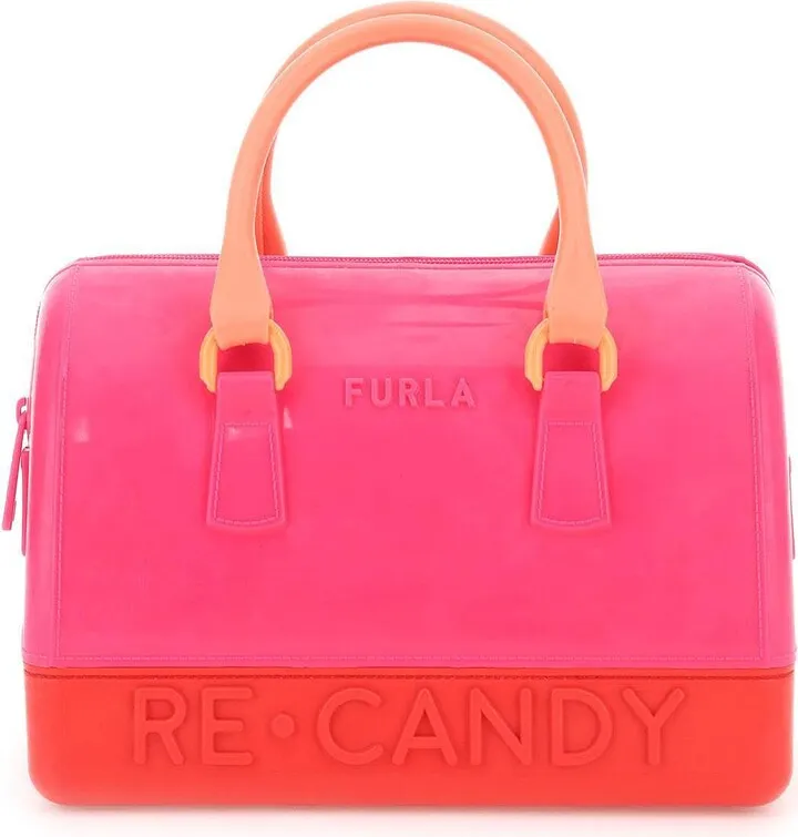 Furla Recycled Tpu Candy Boston S Bag