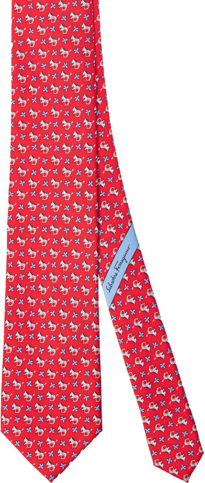 Salvatore silk jacquard tie