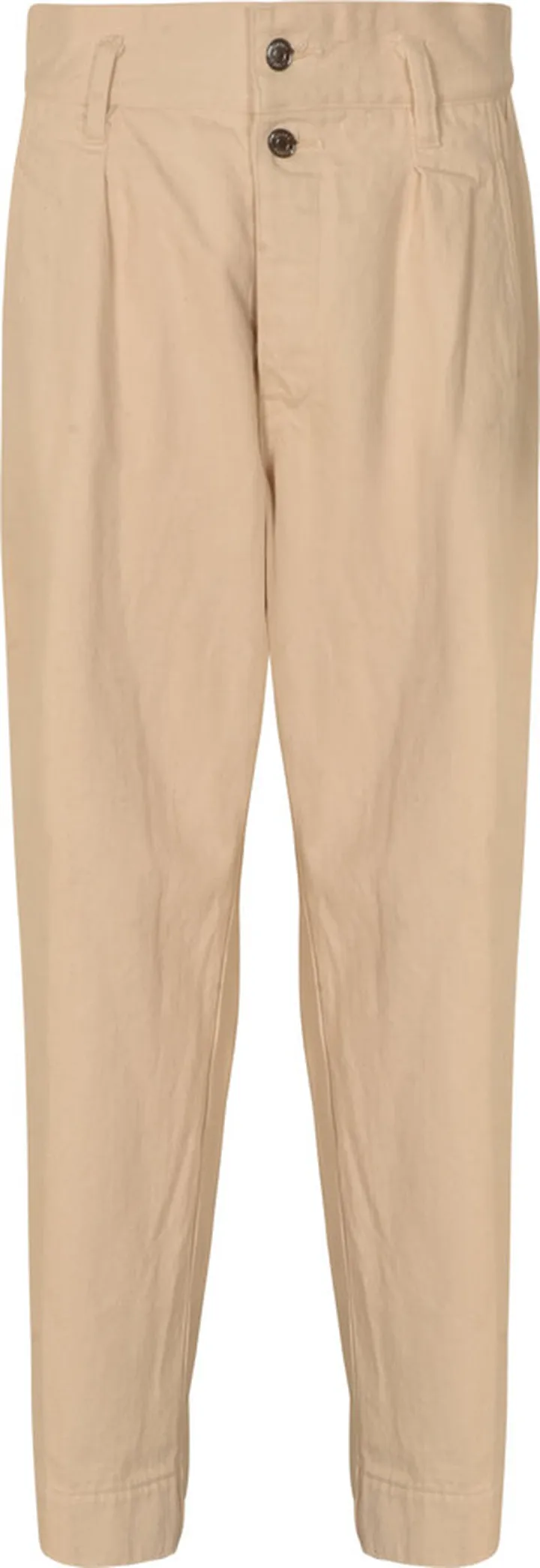 High Waist Buttoned Trousers