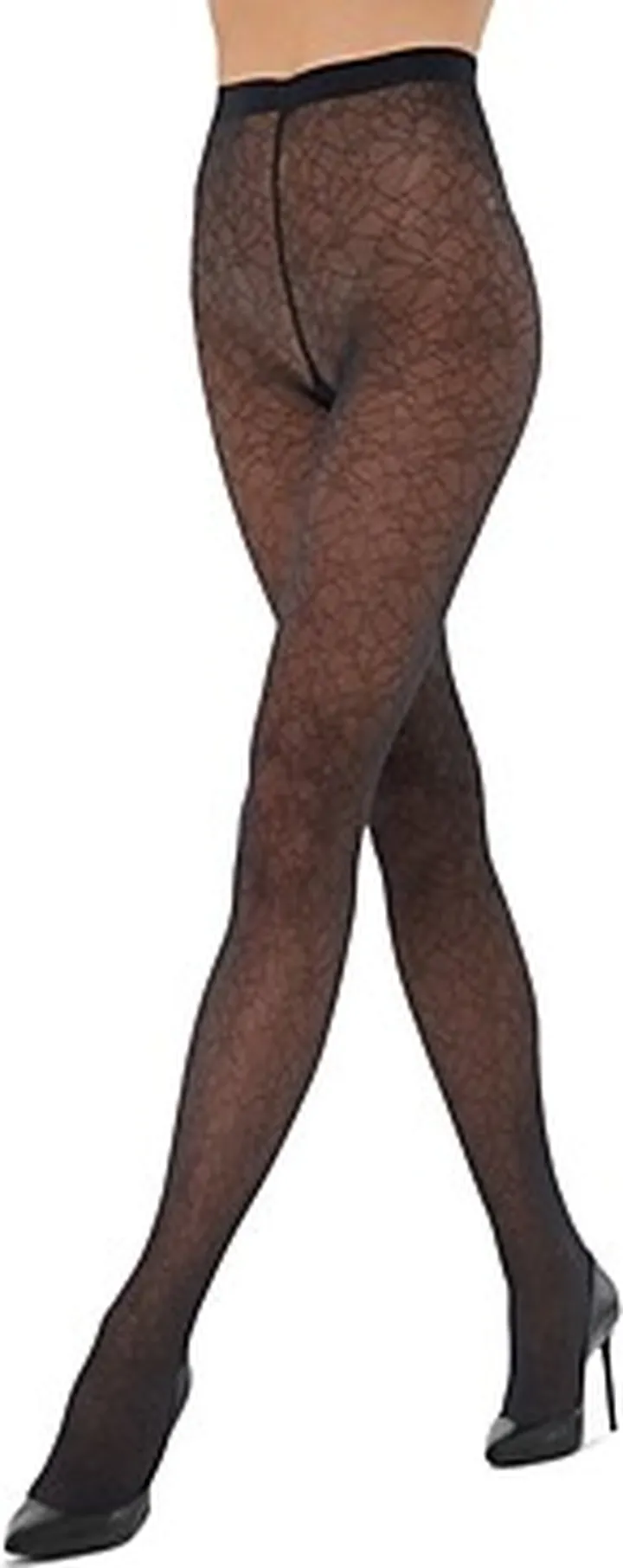 Wolford Sheer Floral Lace Tights