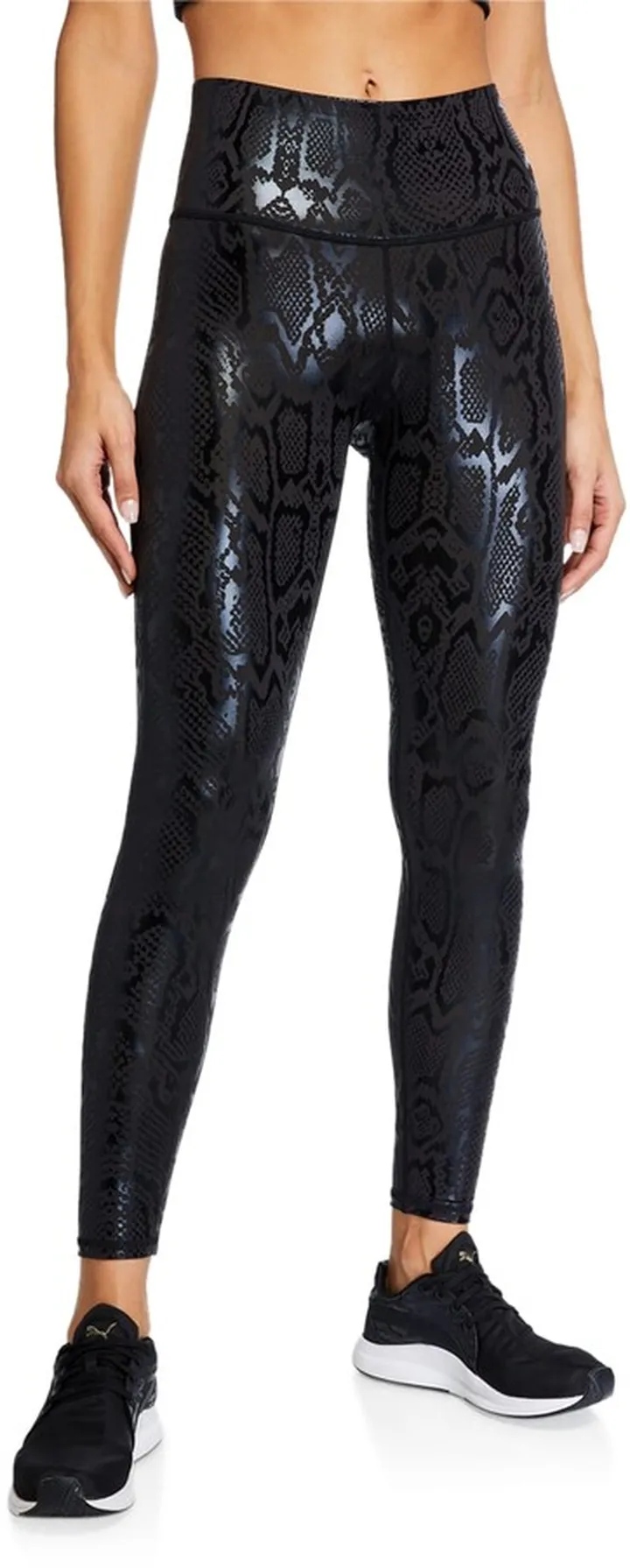 Obsidian Snakeskin Foil UpLift Leggings