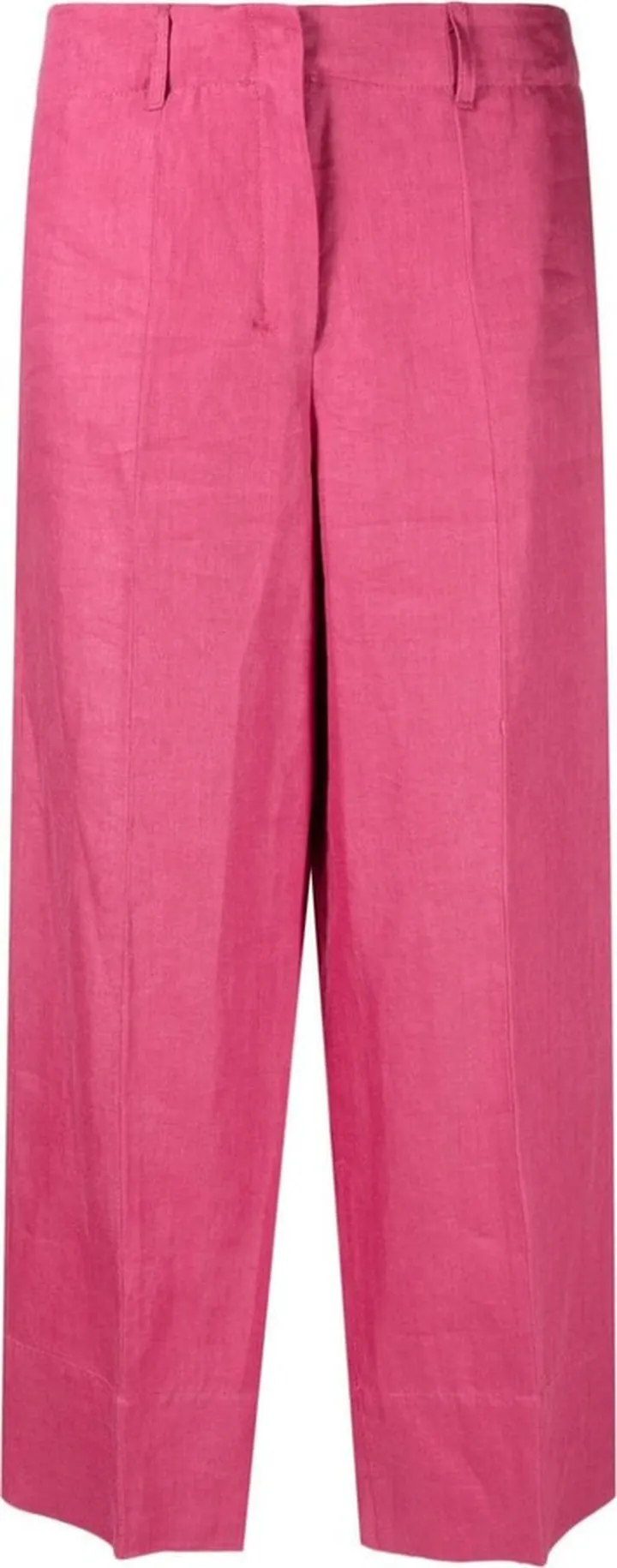 MAX MARA- Wide-leg Linen Trousers