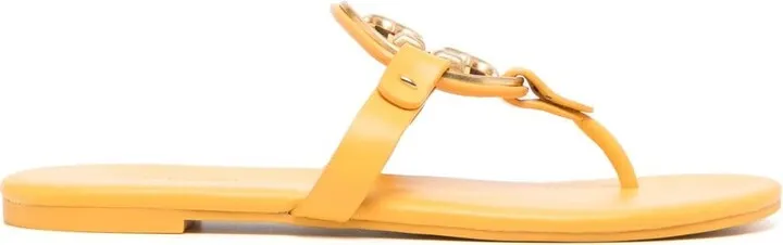 Miller logo-plaque sandals