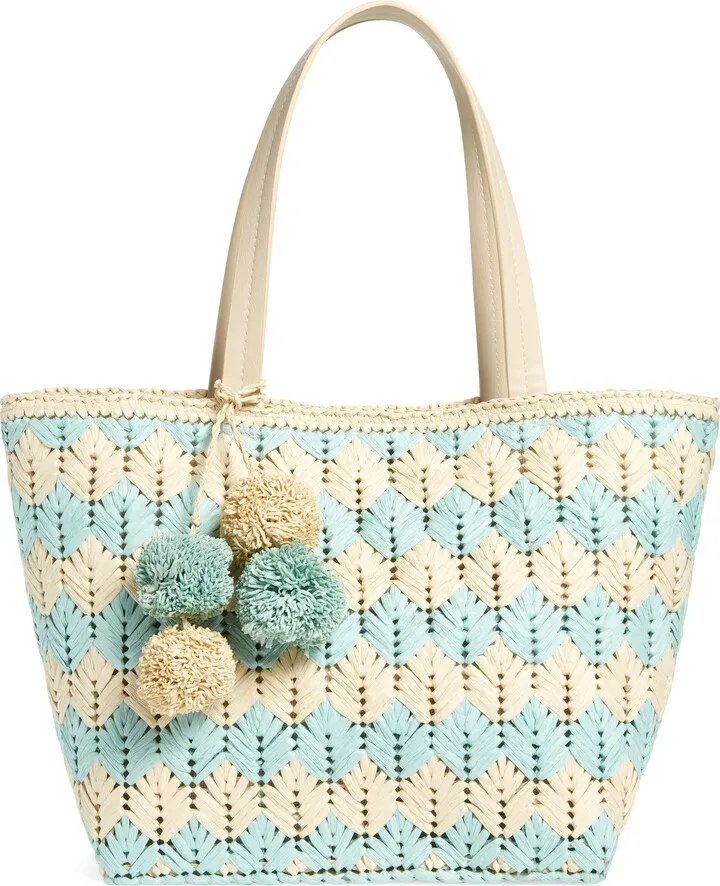 Bria Straw Tote