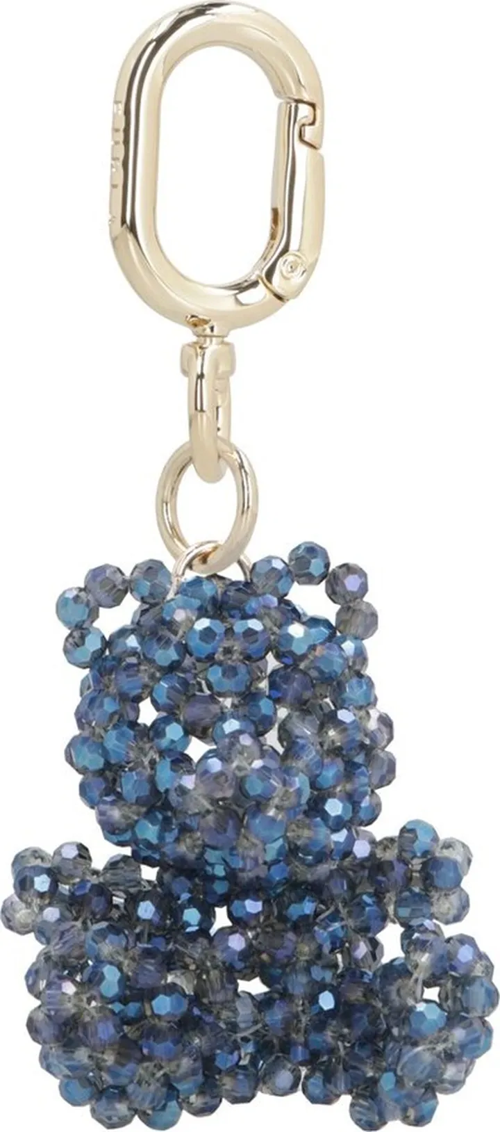 Furla Toni Blu Jay Teddy Bear Key Ring
