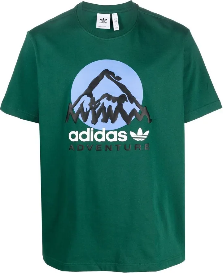 logo-print cotton T-shirt