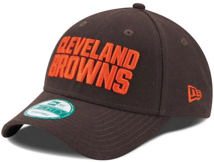Men's Brown Cleveland Browns The League 9FORTY Adjustable Hat