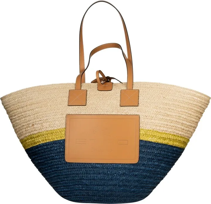 Weaved Patch Tote